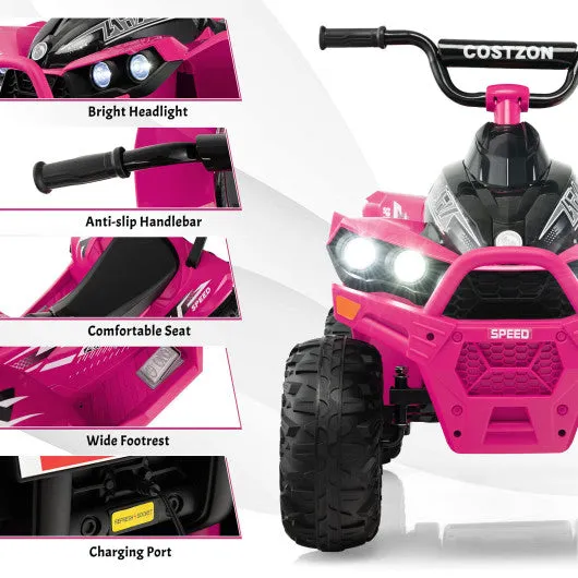 12V Kids Ride On ATV with High/Low Speed and Comfortable Seat