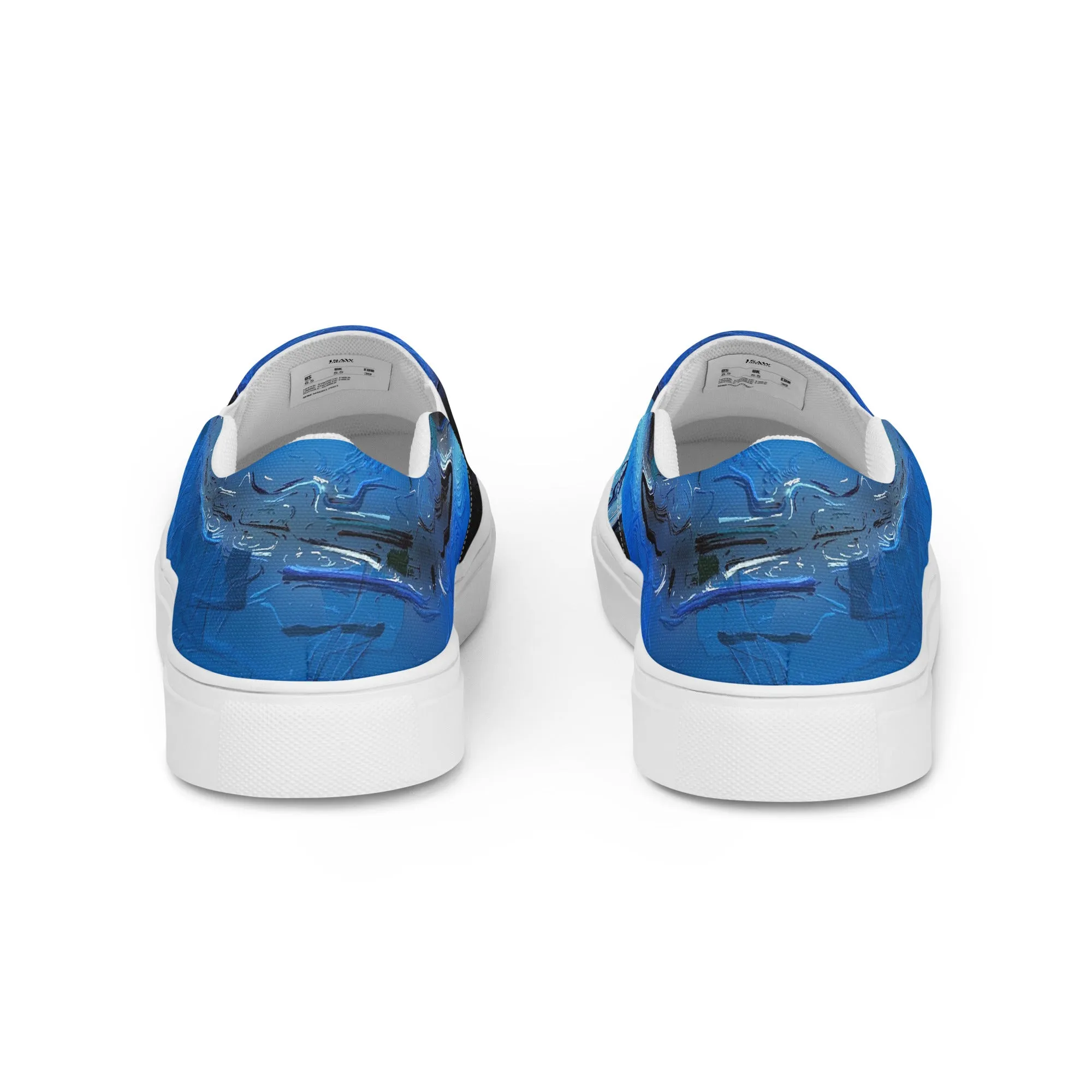 A Drop In The Ocean - Mens Slip-On Canvas Shoes