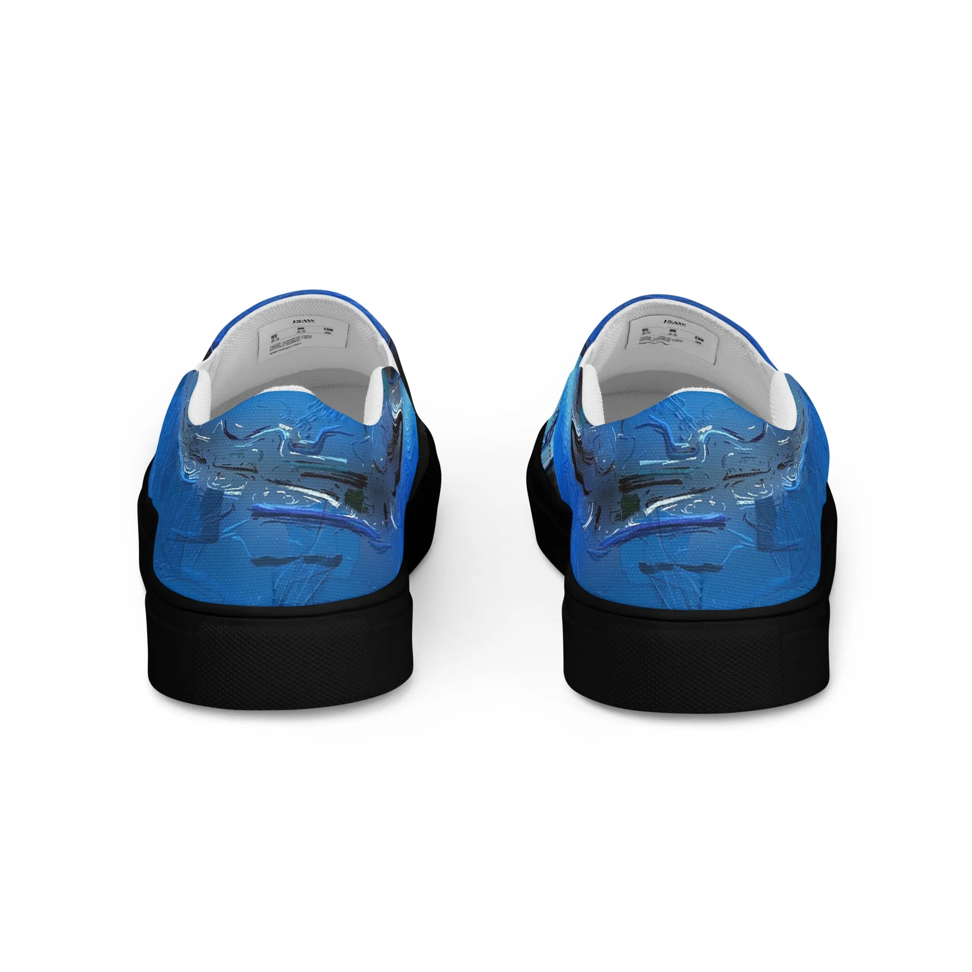 A Drop In The Ocean - Mens Slip-On Canvas Shoes