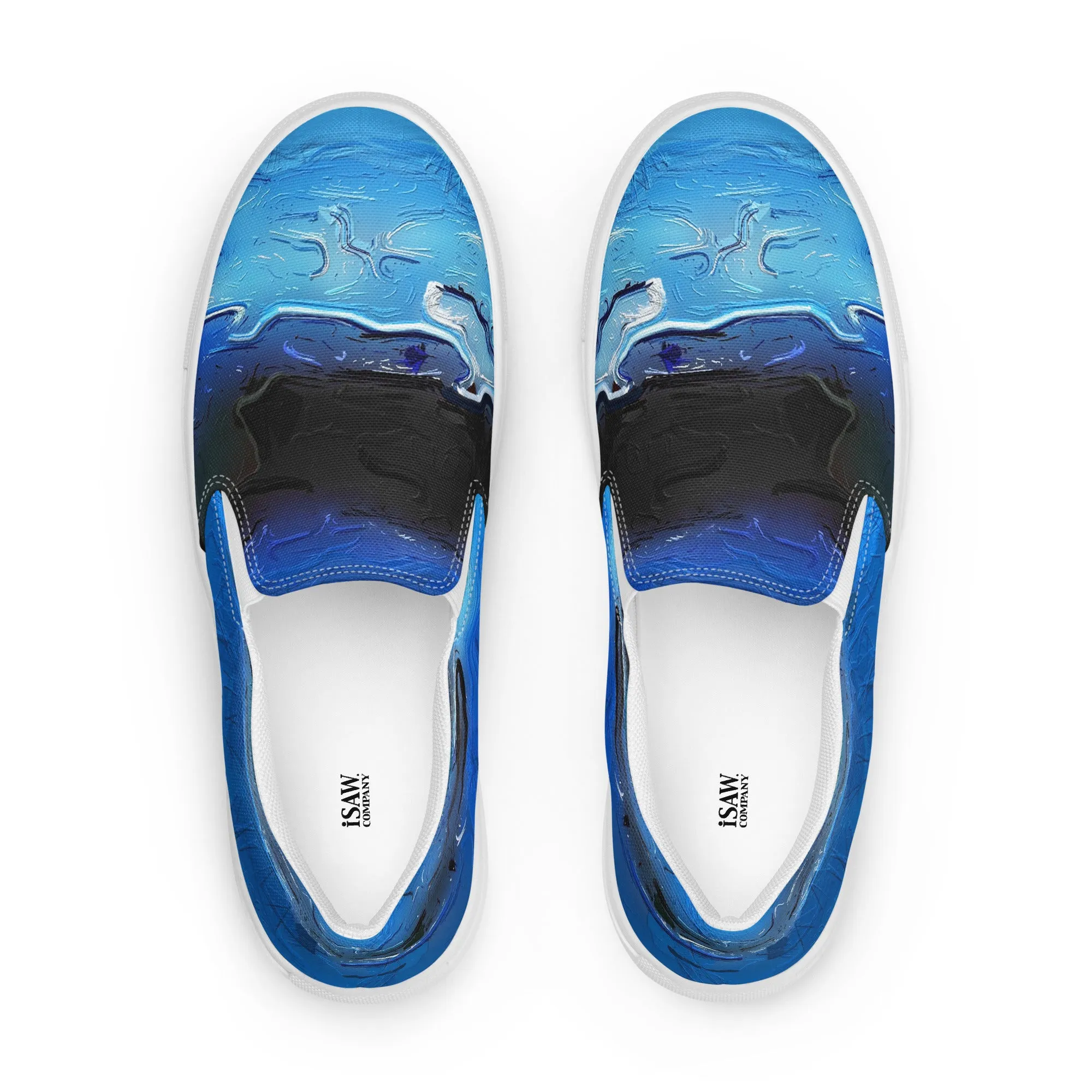A Drop In The Ocean - Mens Slip-On Canvas Shoes