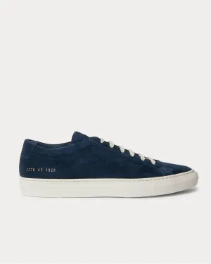 Achilles Suede  Navy low top sneakers