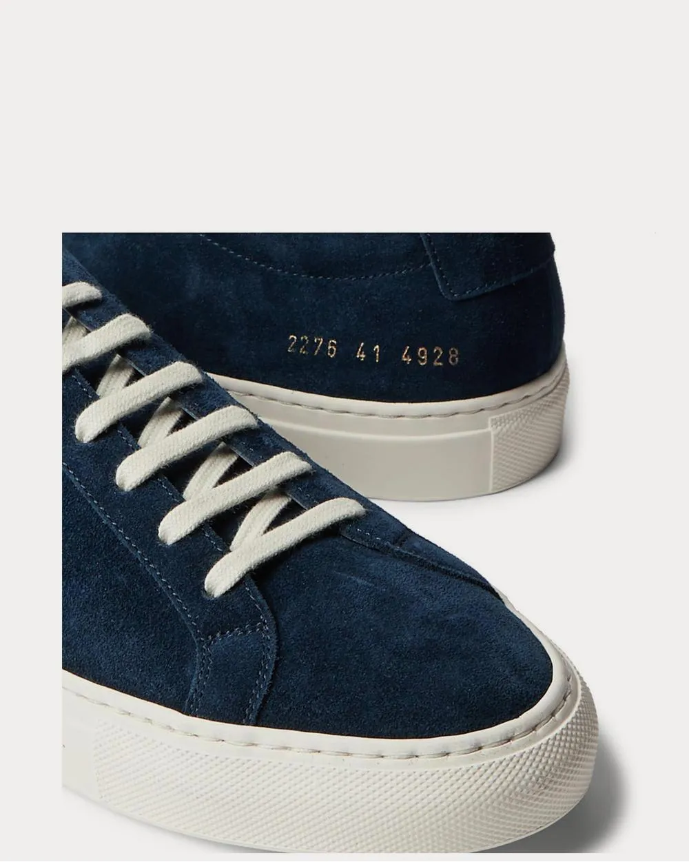 Achilles Suede  Navy low top sneakers