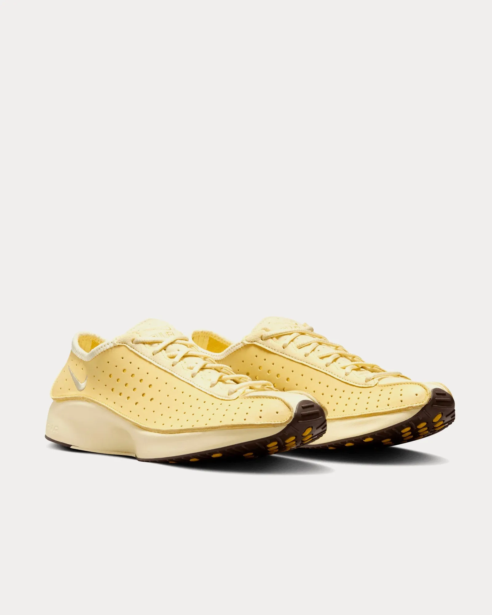 Air Superfly Soft Yellow / Alabaster Low Top Sneakers
