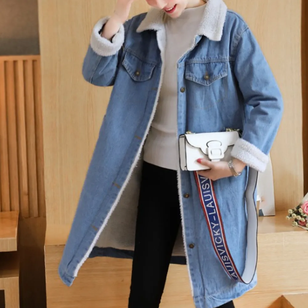 Alida - Elegant denimfrakke til kvinder