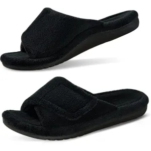 Arthritis Friendly Fuzzy Non Slip Slippers – Comfortable Support