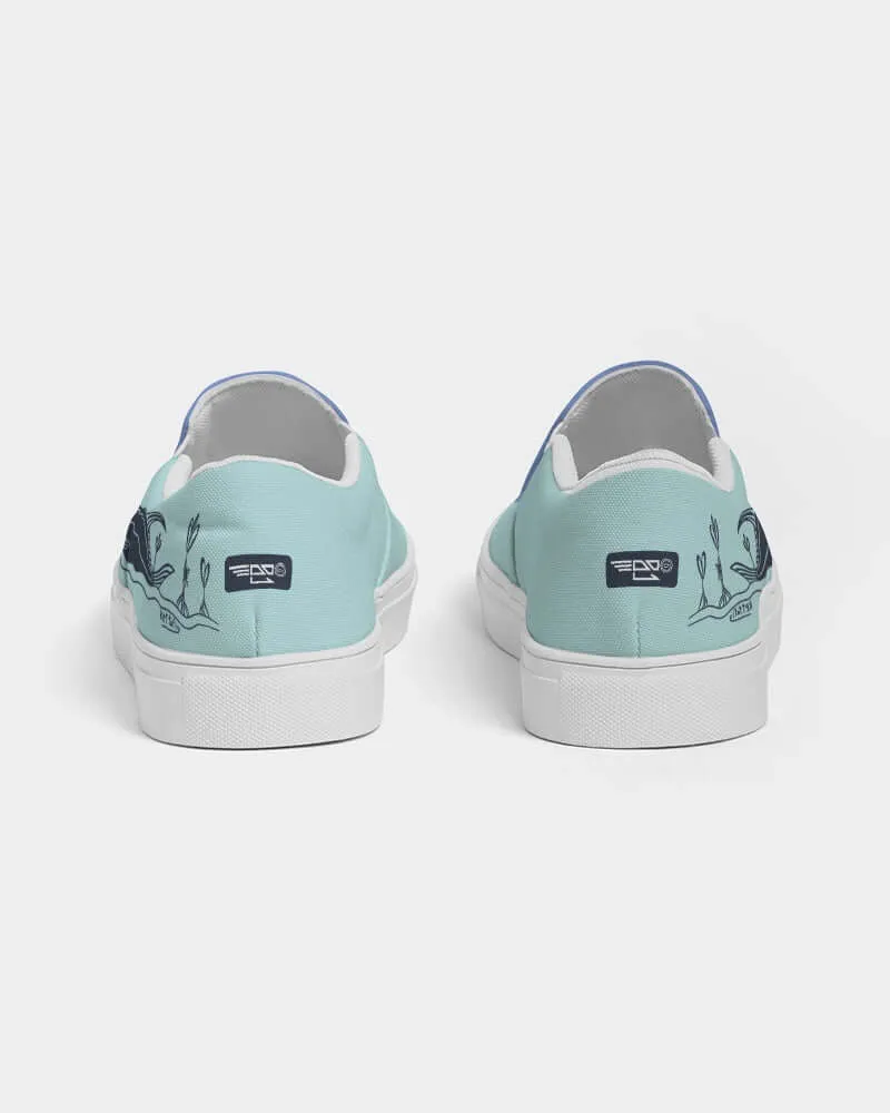 (ARTIST ORIGINAL) Womens Kettafly Lowrider Permit Slip-On Canvas Shoe