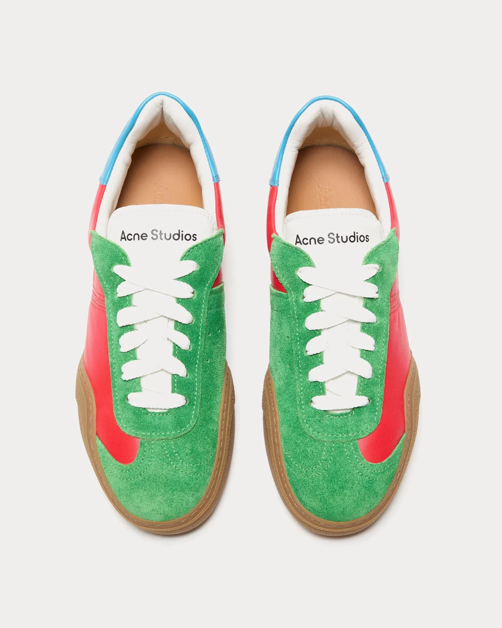 Bars Lace-Up Multi Low Top Sneakers