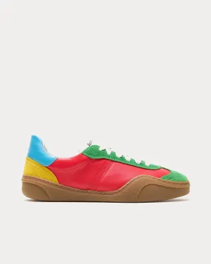 Bars Lace-Up Multi Low Top Sneakers