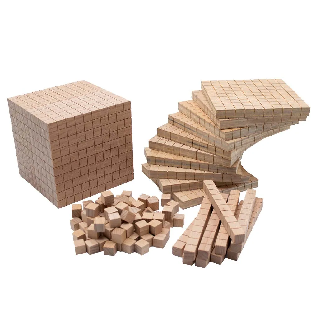 Base Ten Set Wood 121pc