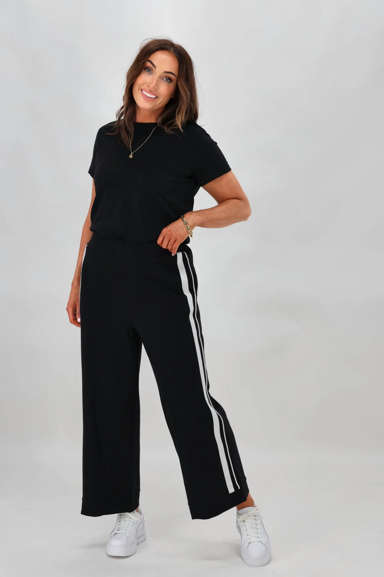 Betty Basics Tre's Bien Ponte Jogger Black