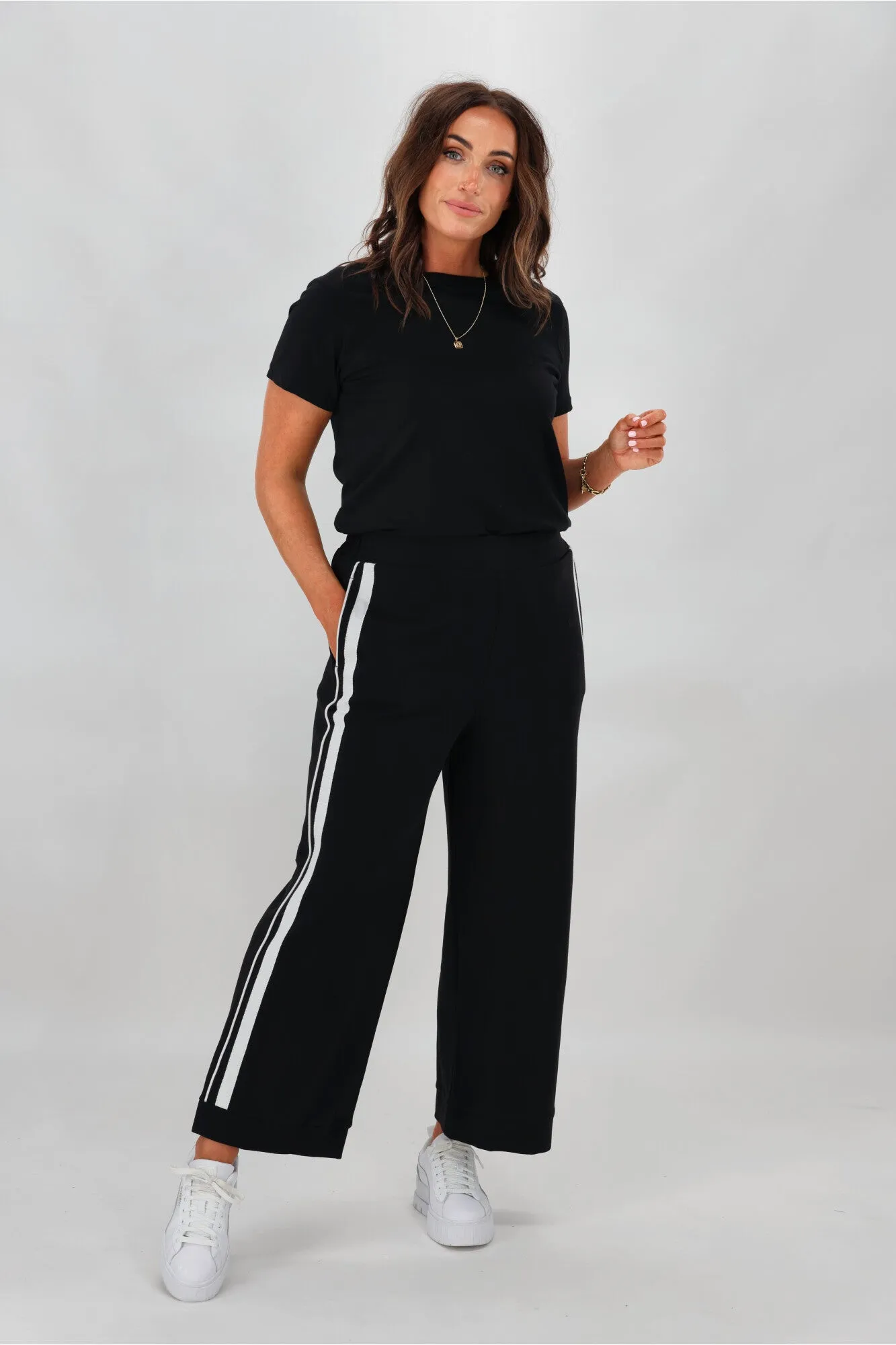 Betty Basics Tre's Bien Ponte Jogger Black