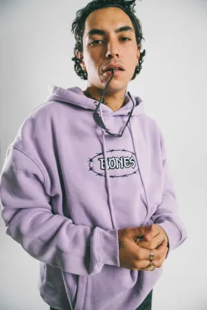 BILLY BONES CLUB BARB HOODIE - WASHED PURPLE