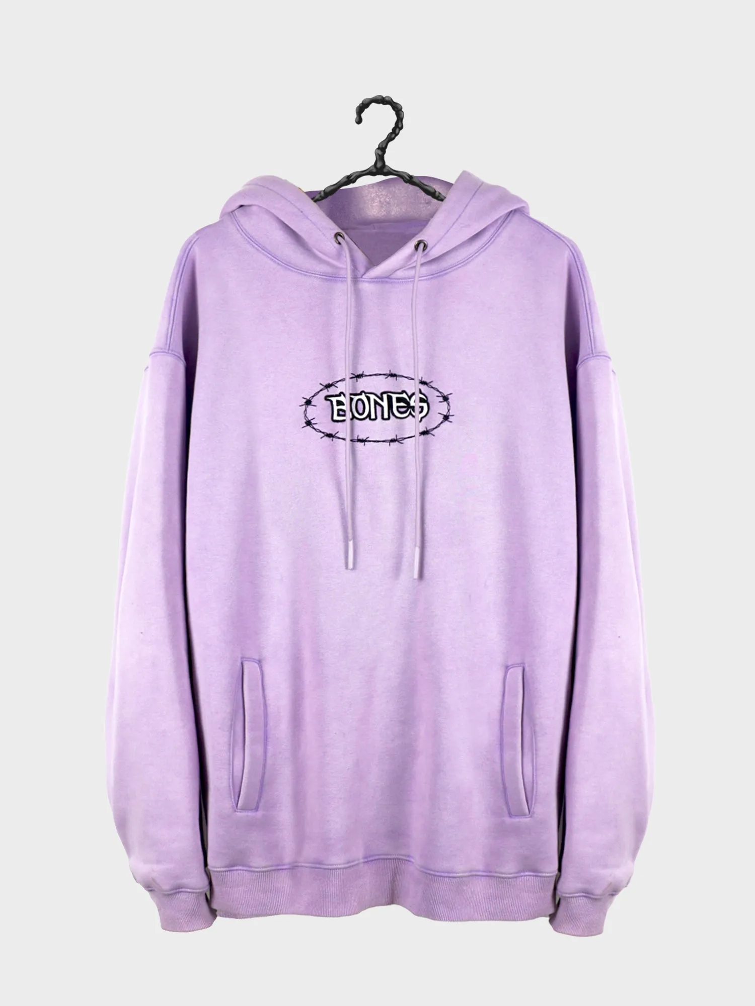BILLY BONES CLUB BARB HOODIE - WASHED PURPLE