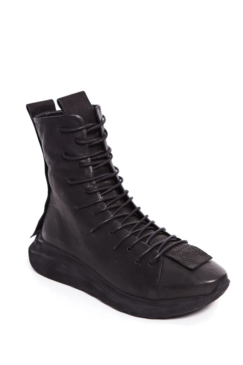 BLACK MULTITASKER HIGH SNEAKERS