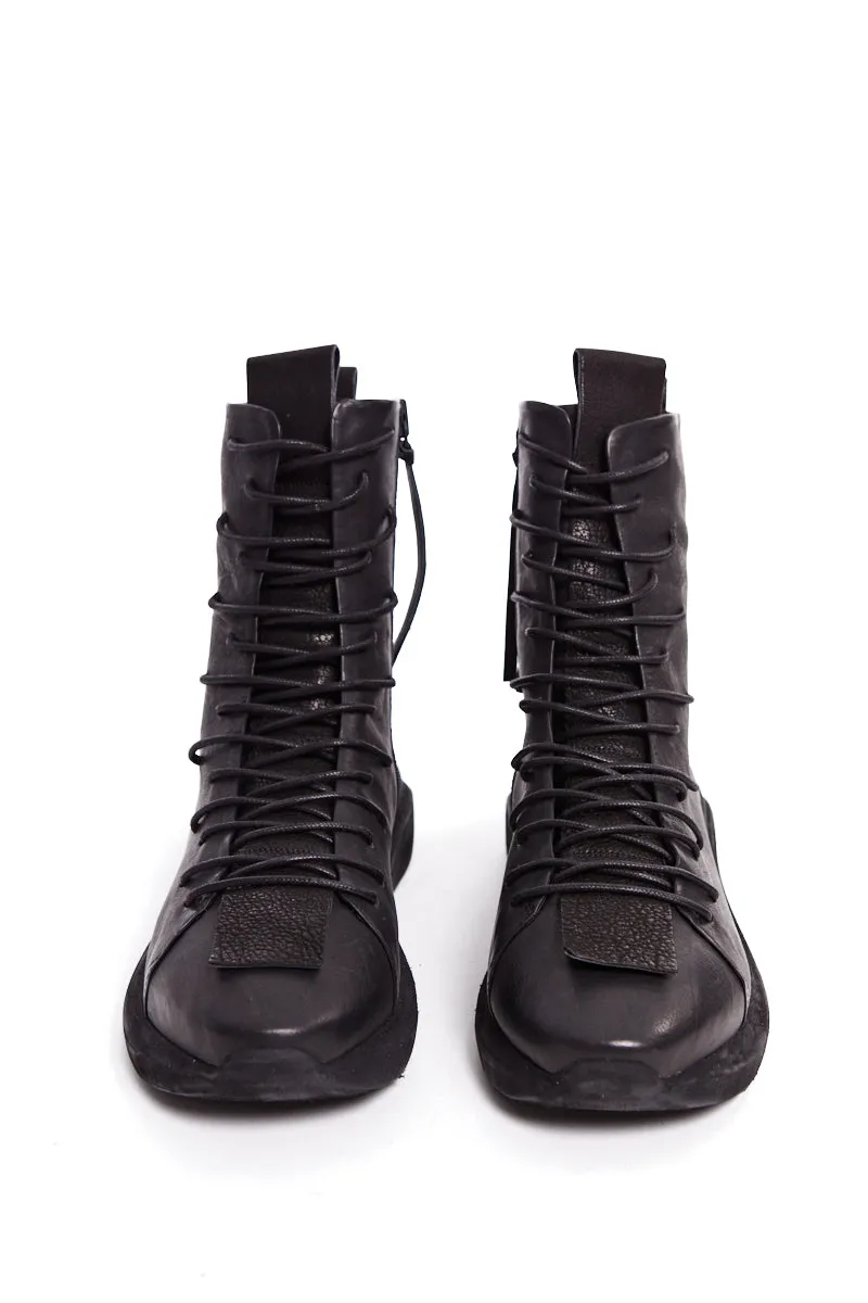 BLACK MULTITASKER HIGH SNEAKERS