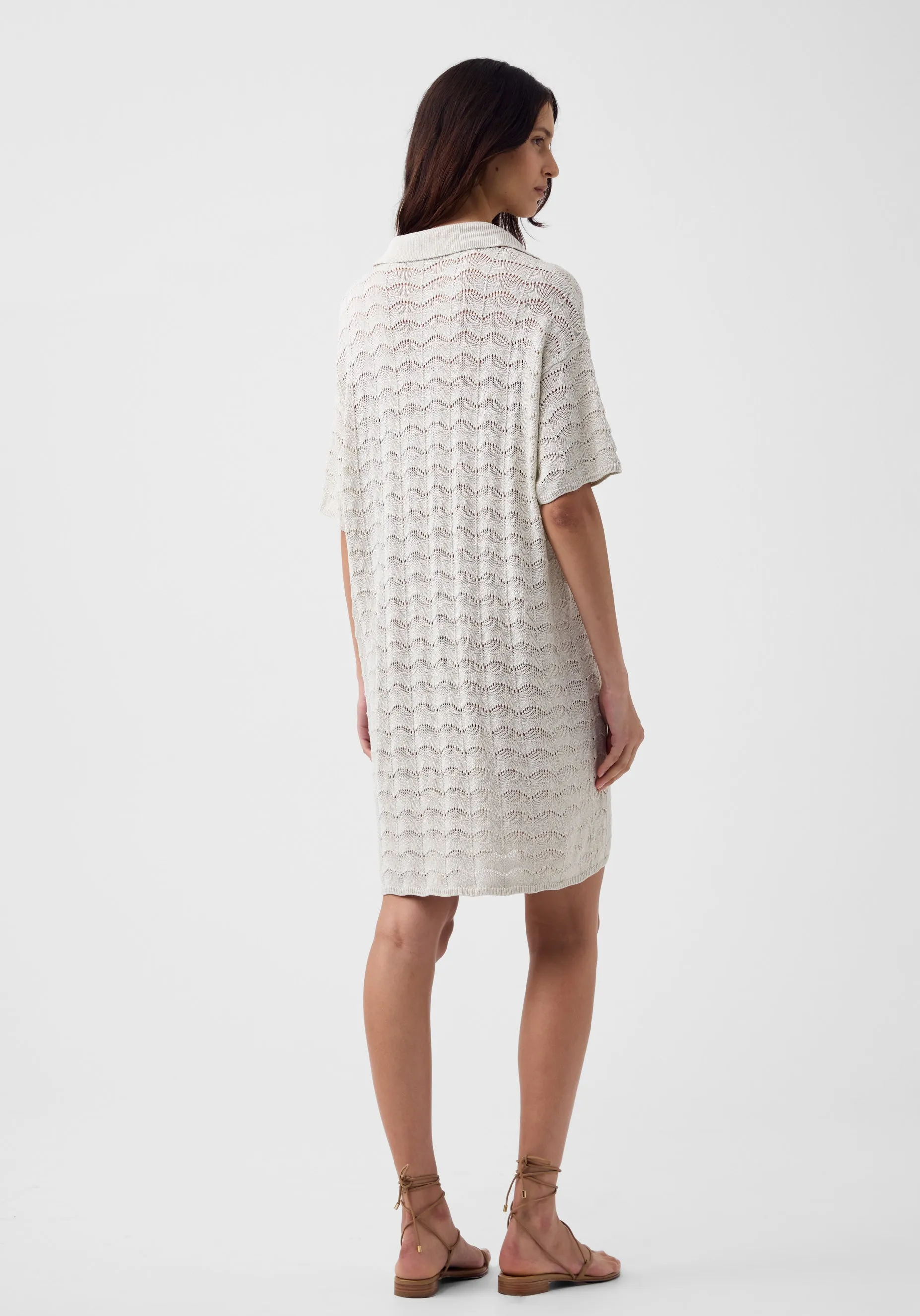 Calista Knit Dress_Silver