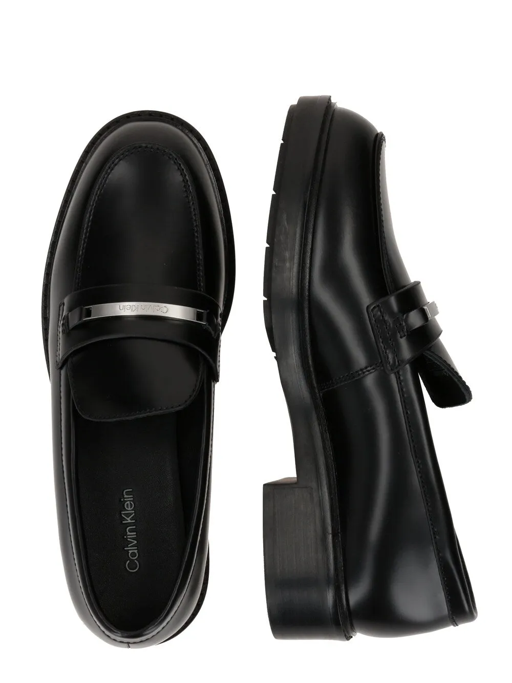 Calvin Klein moccasins, black
