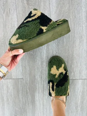 Camo Can't See Me Slip-Ons