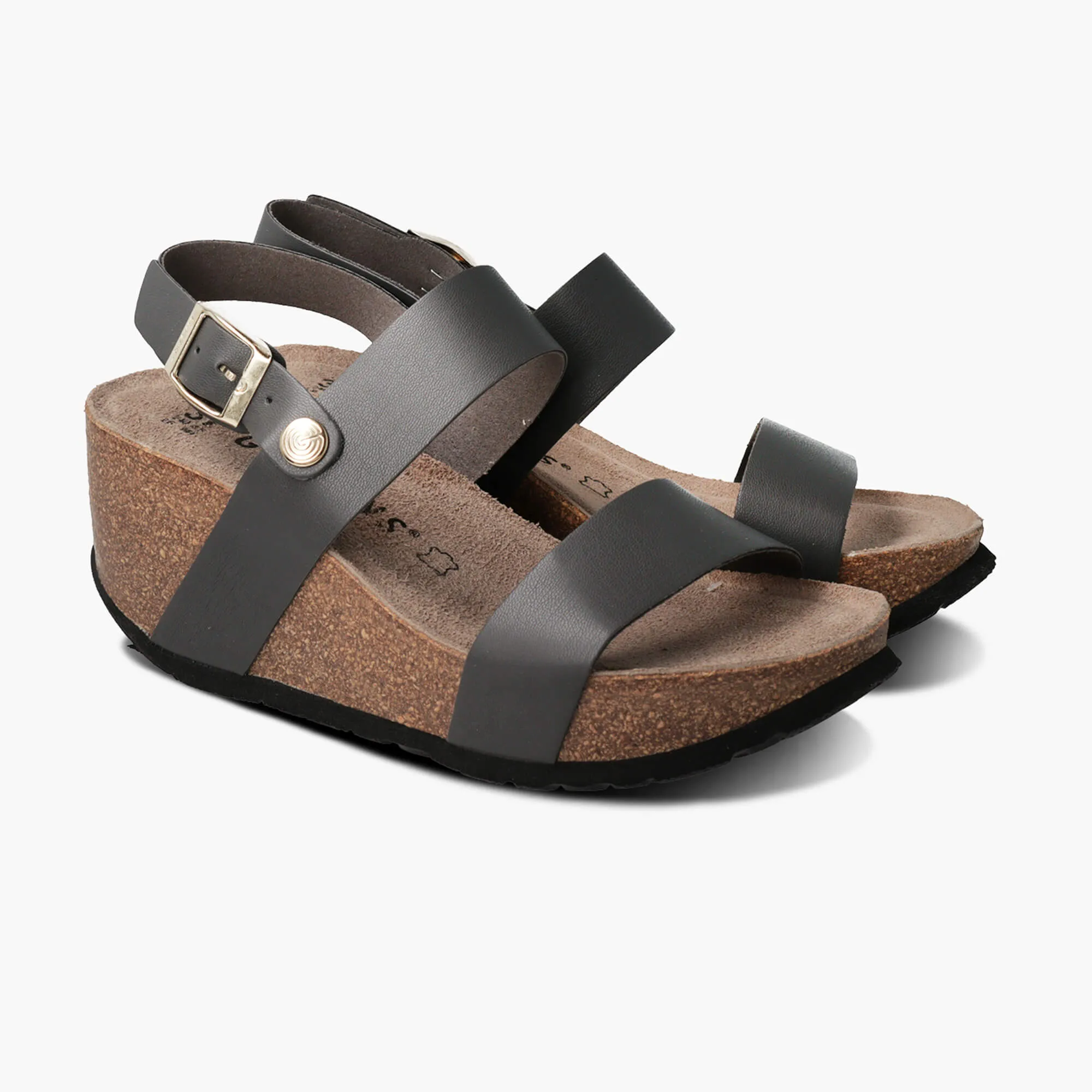 Capri Antracite Sandals