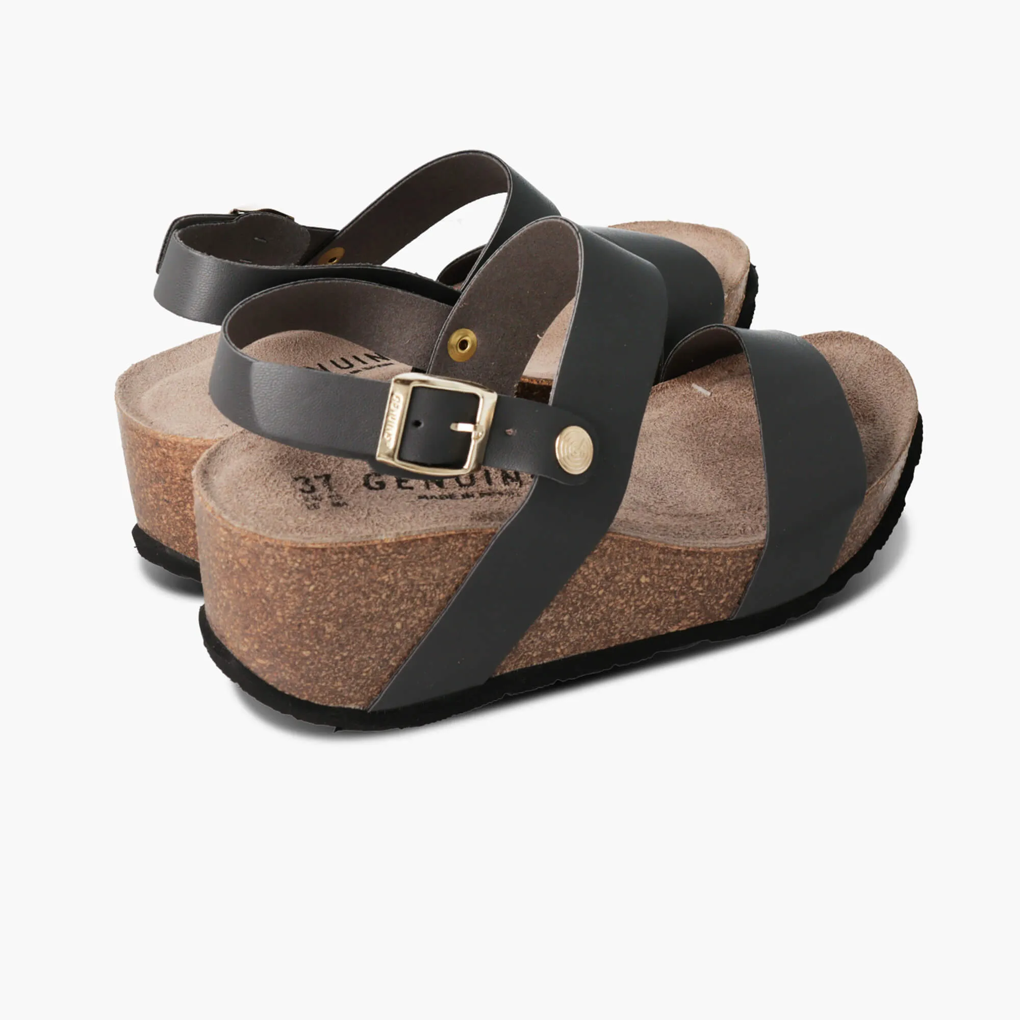 Capri Antracite Sandals