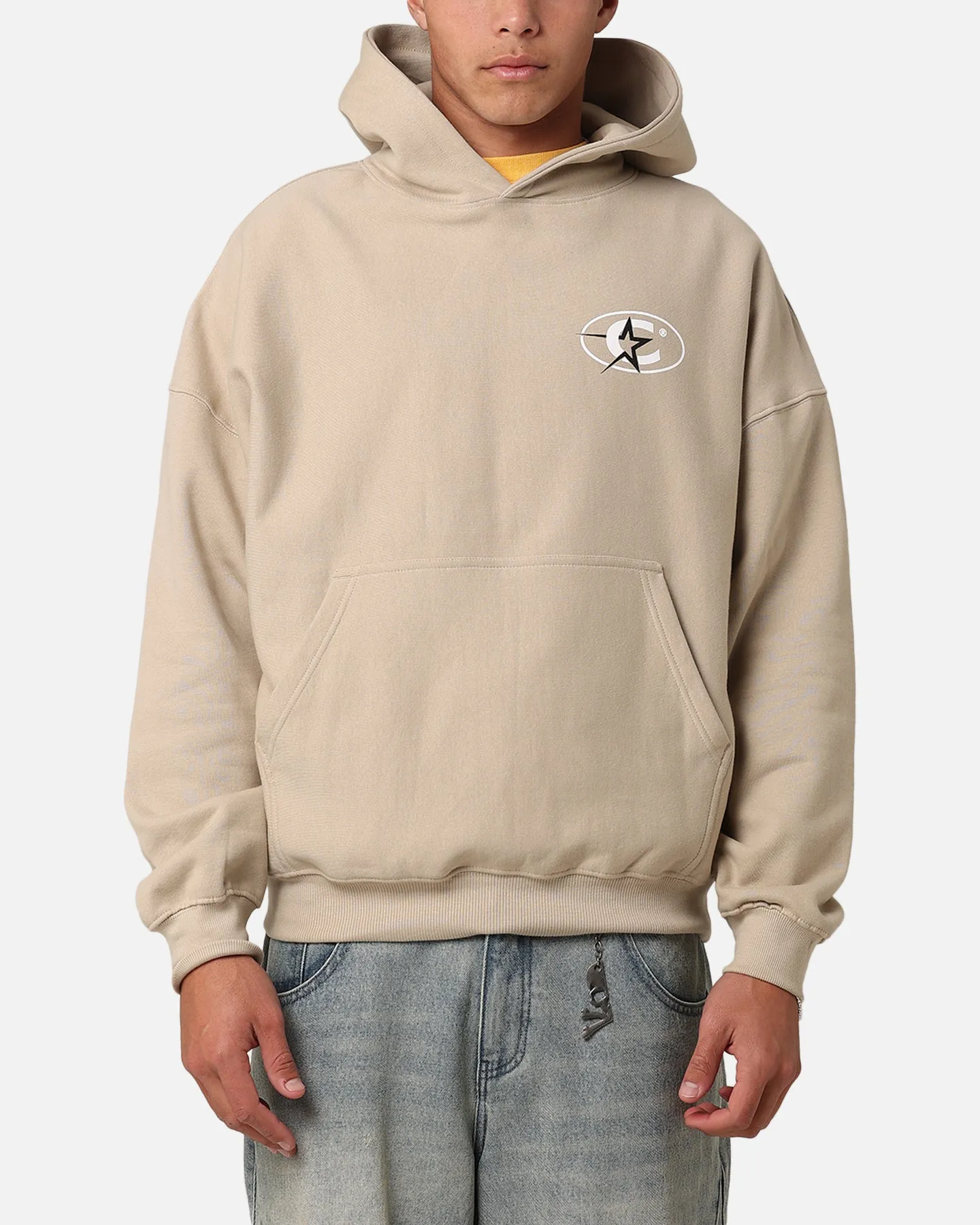 Carre C-Star Stack Hoodie Stone