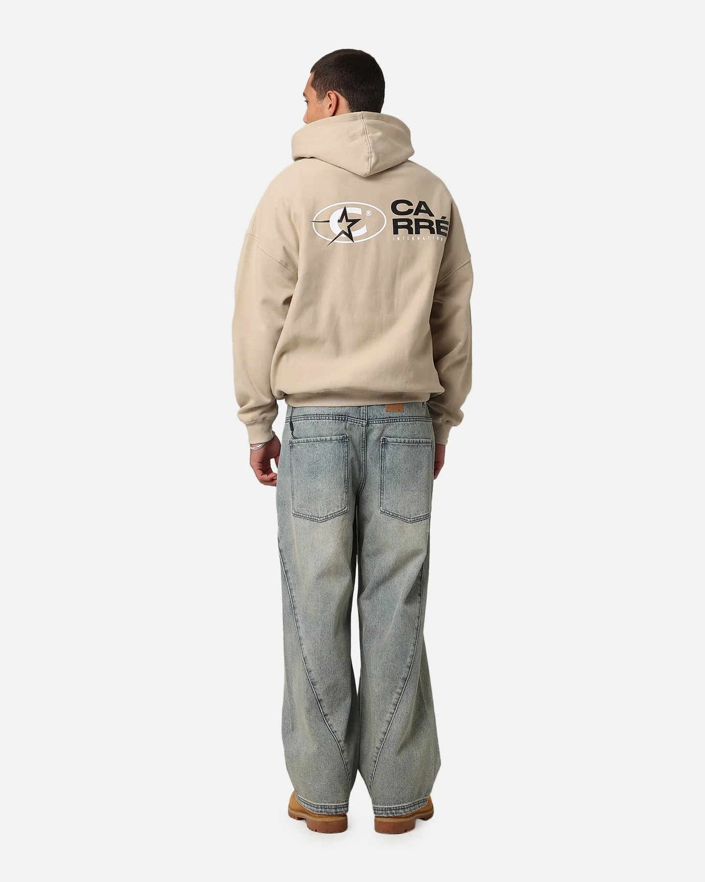 Carre C-Star Stack Hoodie Stone