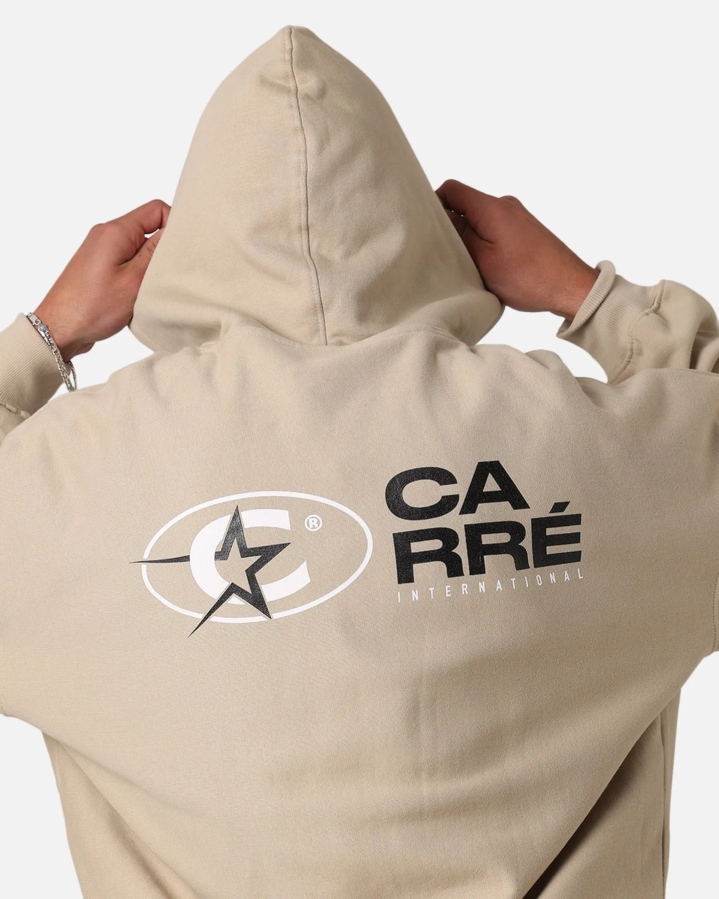 Carre C-Star Stack Hoodie Stone