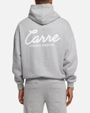 Carre Prestige Script Hoodie Grey Marle