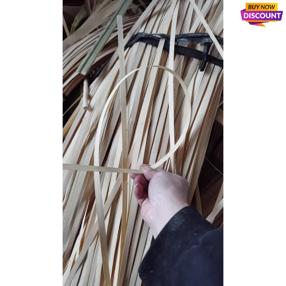 Complete size length:195-260cm/77"-102” Bamboo Strips/Flats for Weaving and other handicraft making