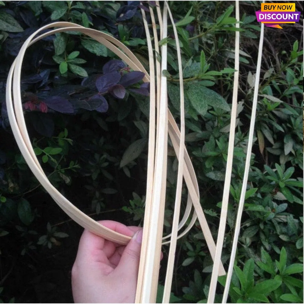 Complete size length:195-260cm/77"-102” Bamboo Strips/Flats for Weaving and other handicraft making