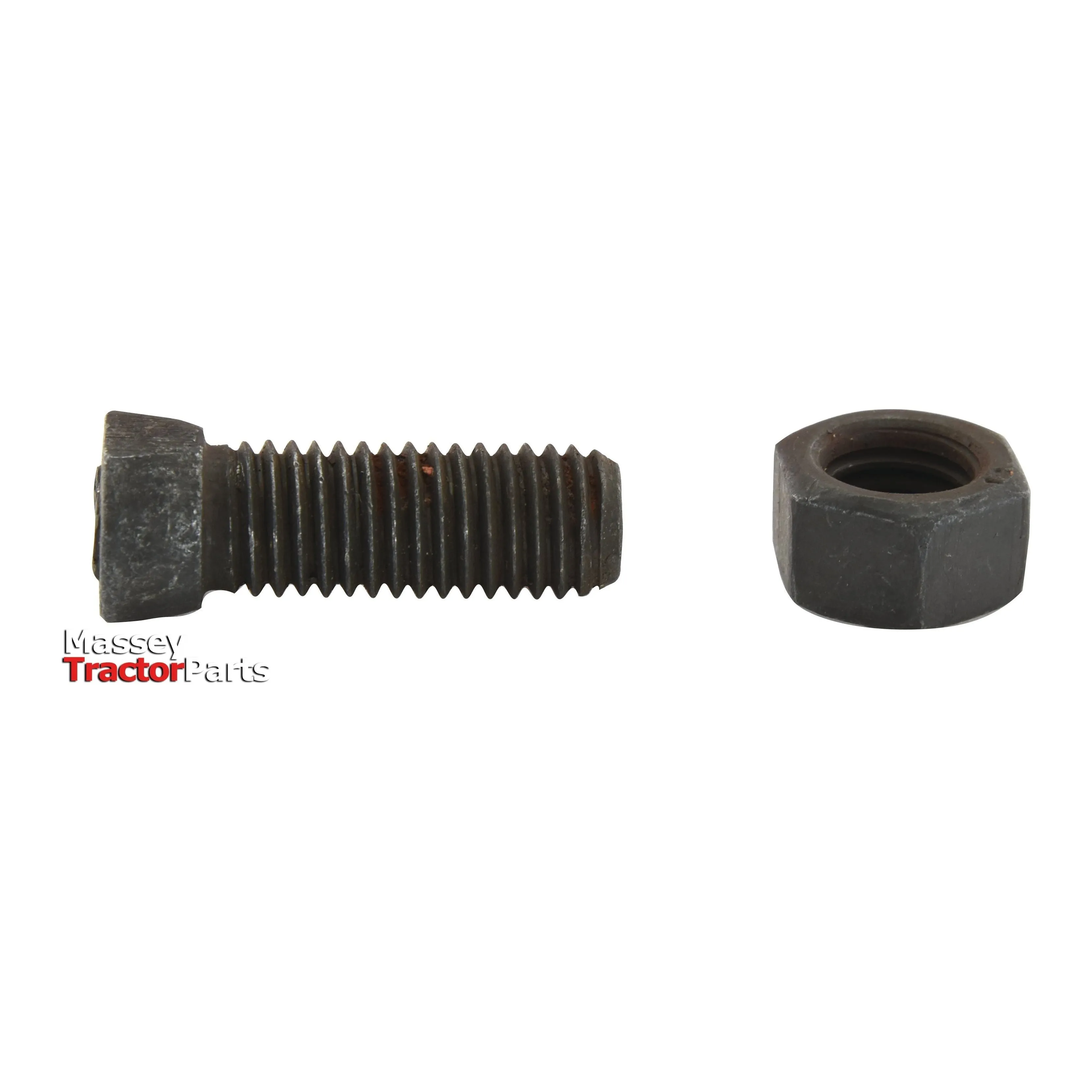 Conical Head Bolt 2 Flats With Nut (TC2M) - 1/2'' x 1 3/8'', Tensile strength 12.9 (25 pcs. Box) | Sparex Part No.S.78801