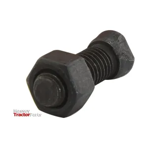 Conical Head Bolt 2 Flats With Nut (TC2M) - 1/2'' x 1 3/8'', Tensile strength 12.9 (25 pcs. Box) | Sparex Part No.S.78801