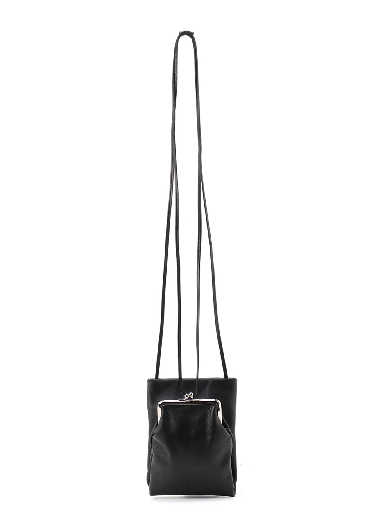 COW LEATHER METAL CLASP NECKLACE