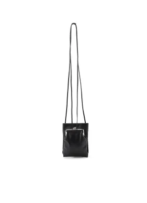 COW LEATHER METAL CLASP NECKLACE