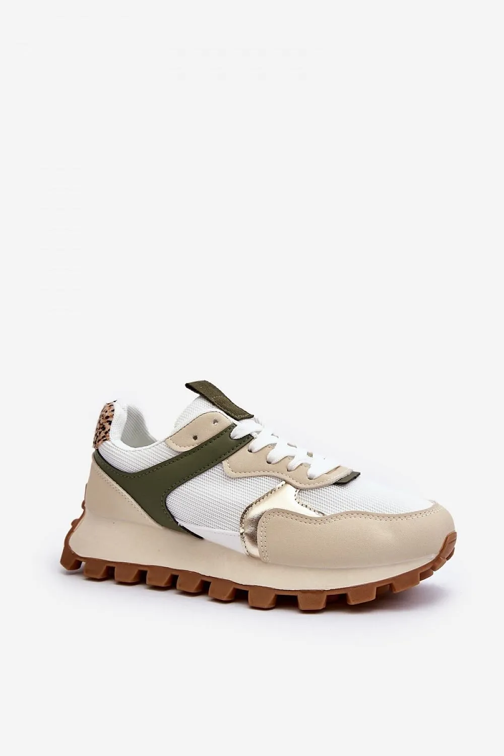 CRM-GRN Rounded nose Sport Shoes