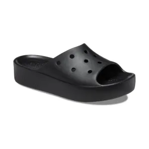 Crocs Womens Slider Classic Platform Slide Black