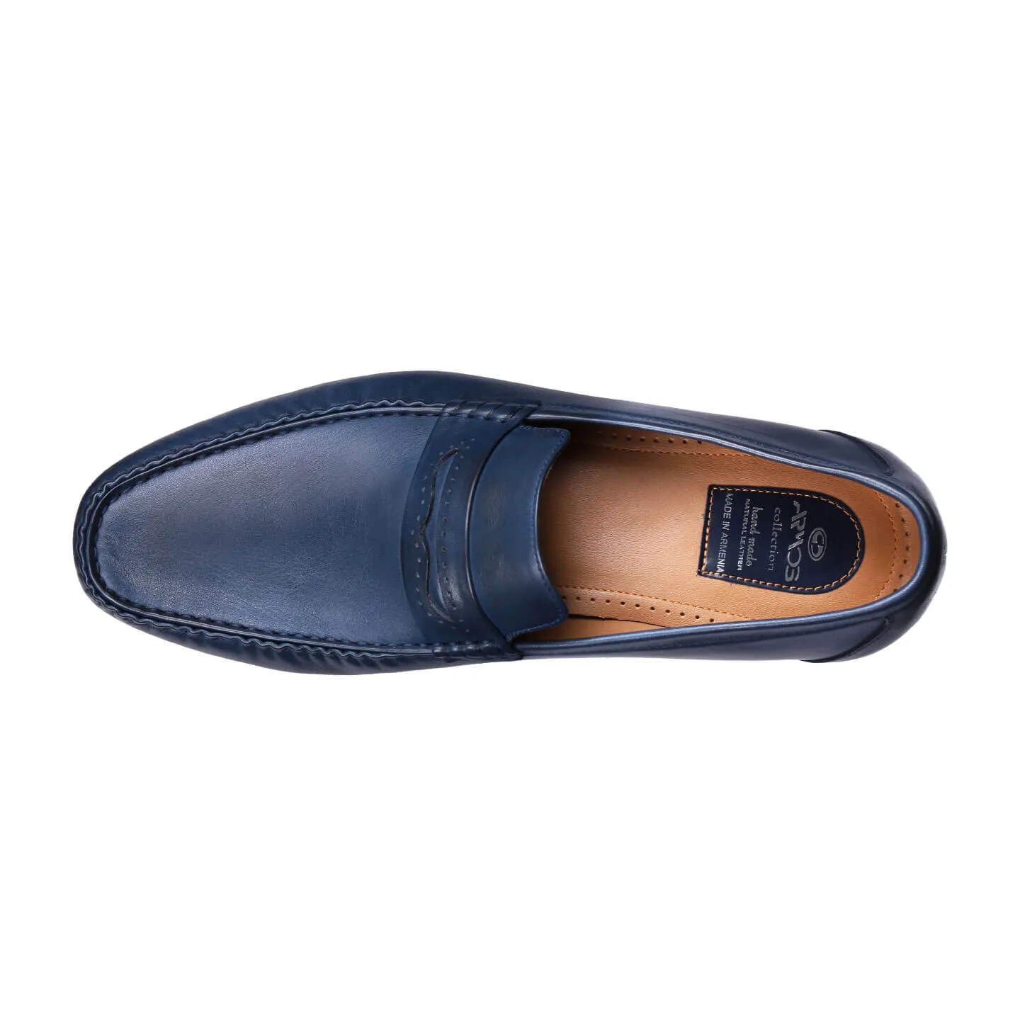 Dark blue Moccassins