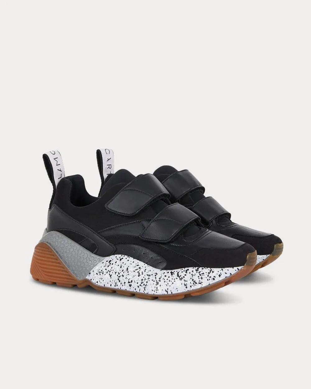 Eclypse Black Low Top Sneakers