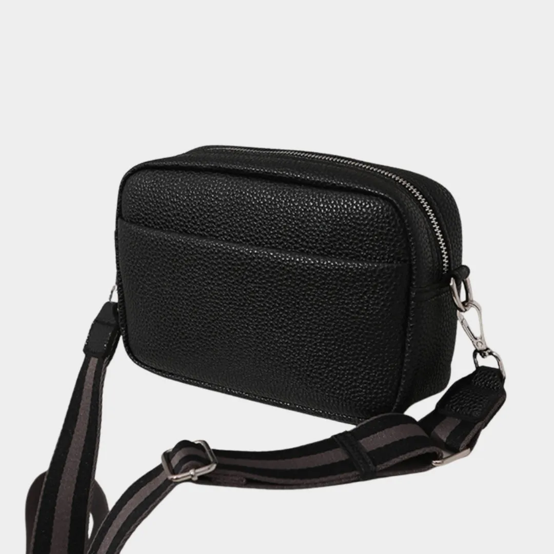 Fashion Women's Small Shoulder Bag - Solid PU Messenger Square Bag in Black, White, Beige