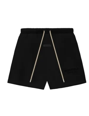 Fear Of God Essentials Jet Black Shorts