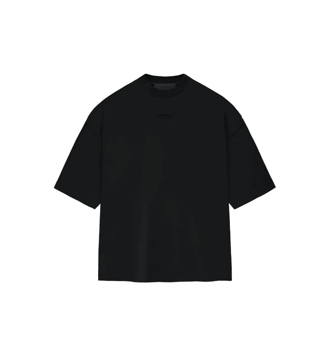 Fear Of God Essentials Small Logo Tee Jet Black