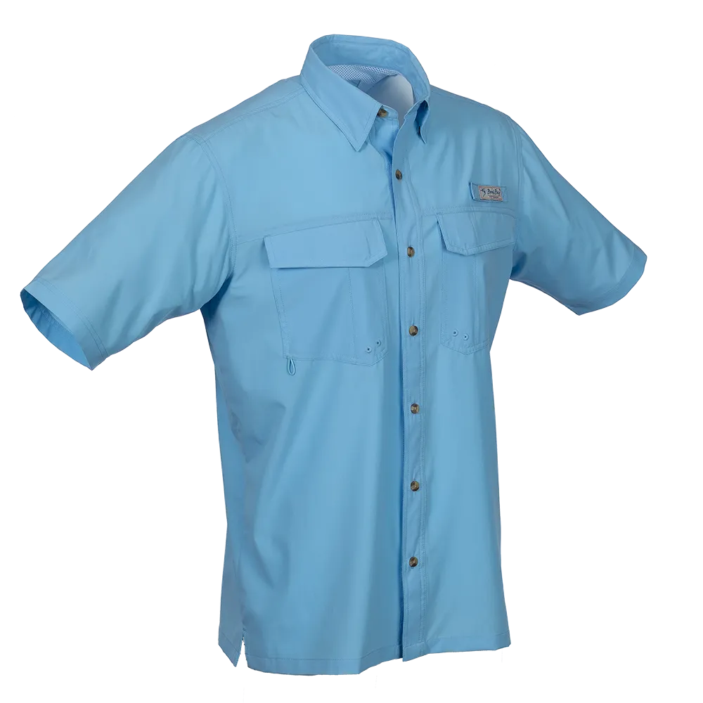 Flats V Men's Short Sleeve Shirt Featuring BloodGuard Plus