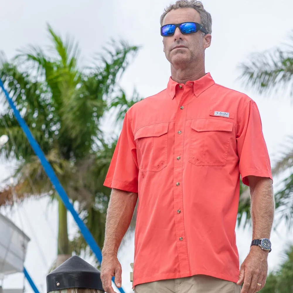 Flats V Men's Short Sleeve Shirt Featuring BloodGuard Plus