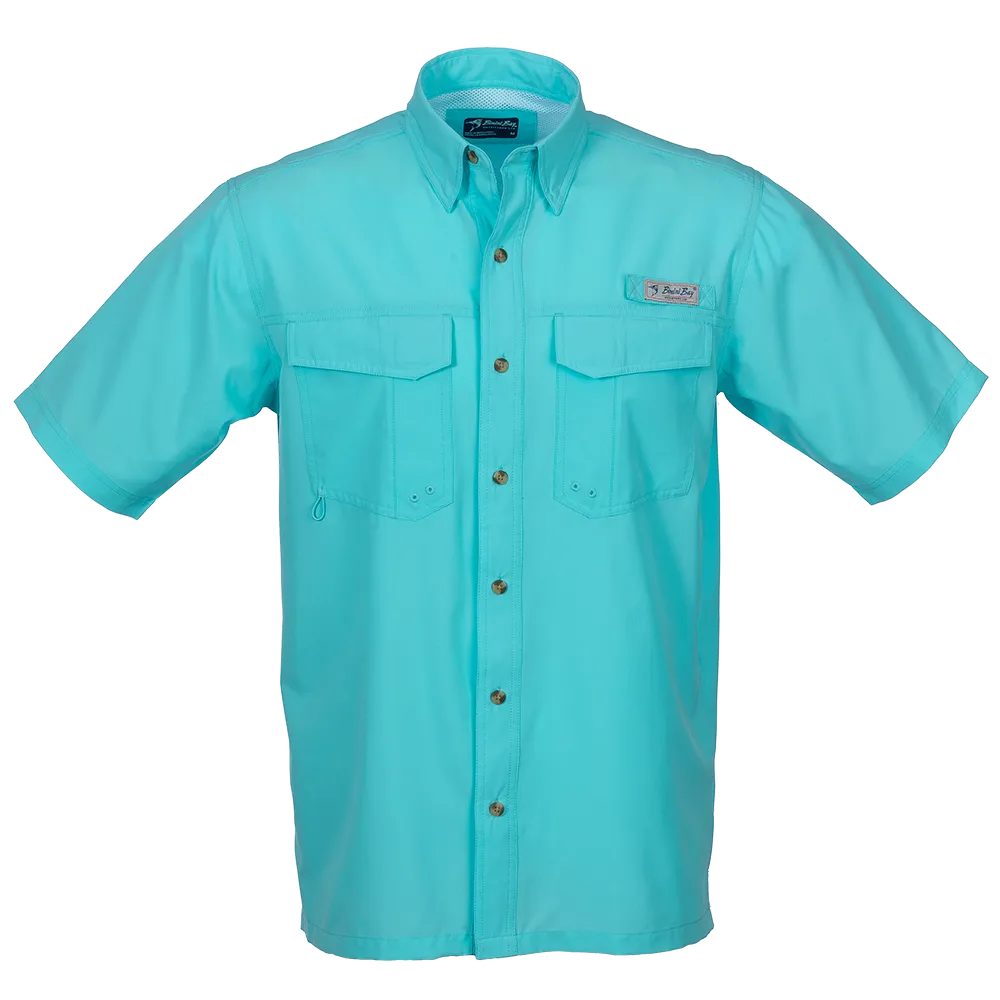Flats V Men's Short Sleeve Shirt Featuring BloodGuard Plus