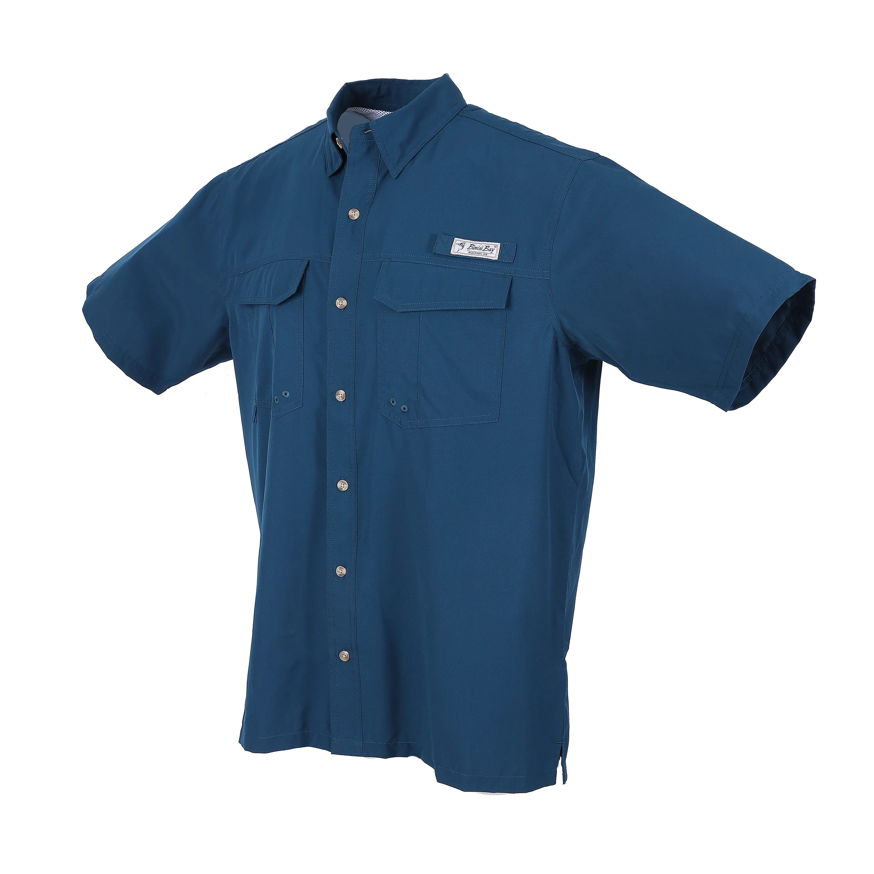 Flats V Men's Short Sleeve Shirt Featuring BloodGuard Plus