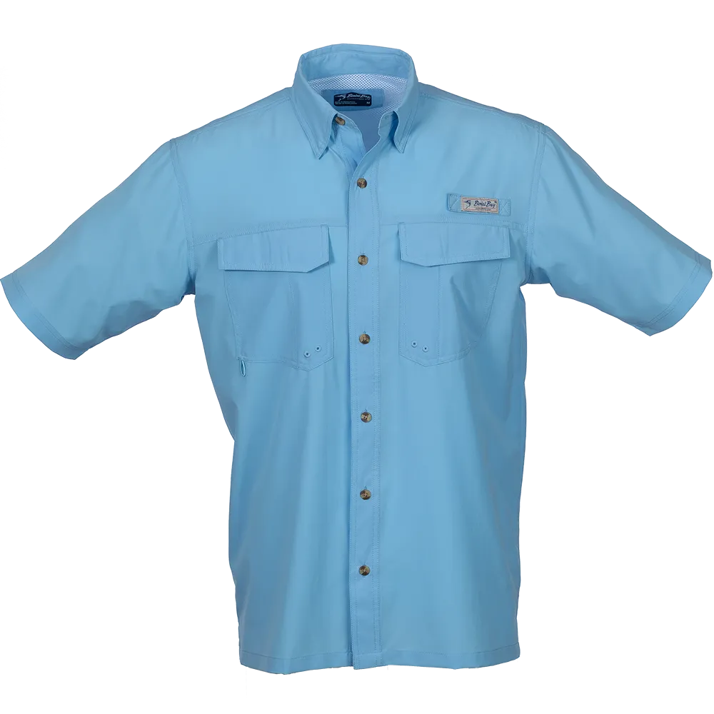 Flats V Men's Short Sleeve Shirt Featuring BloodGuard Plus