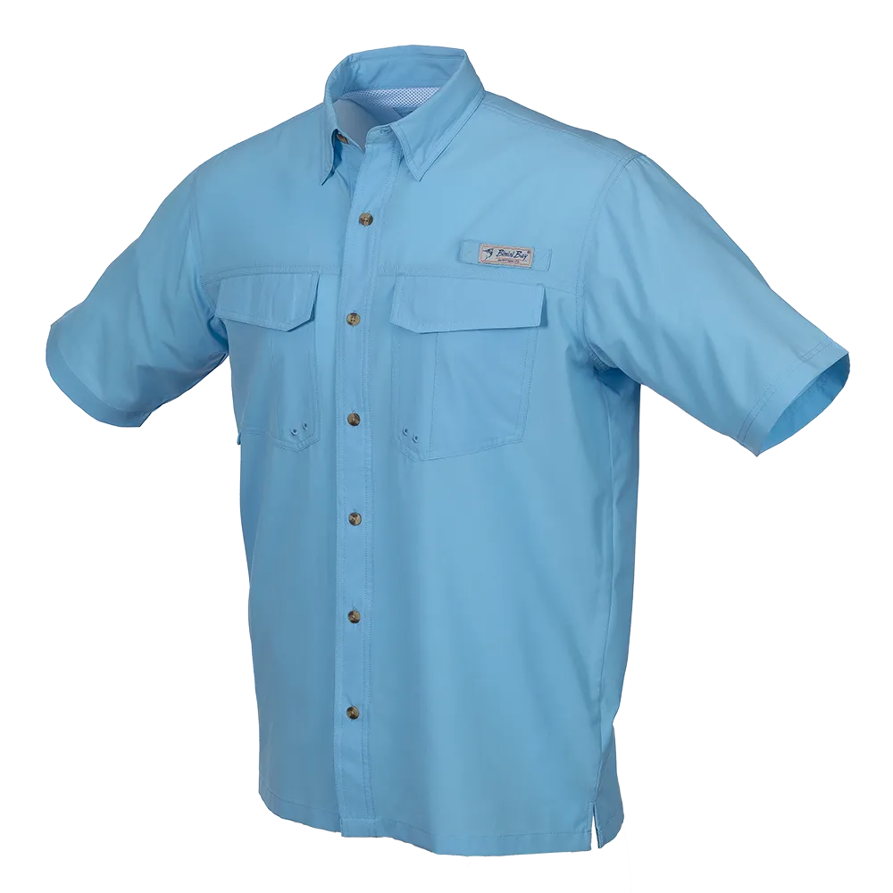 Flats V Men's Short Sleeve Shirt Featuring BloodGuard Plus
