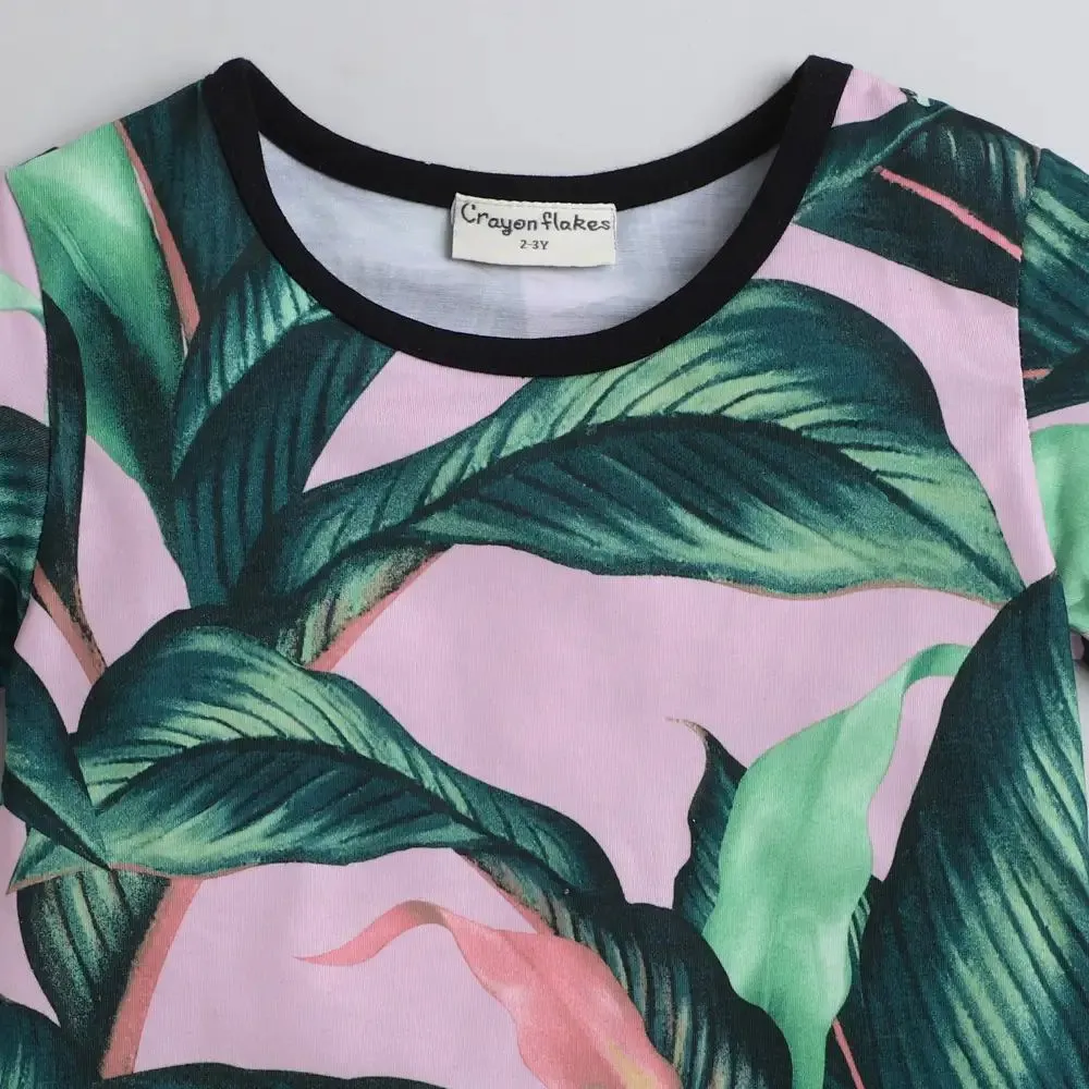 Forest Printed Leggings Set