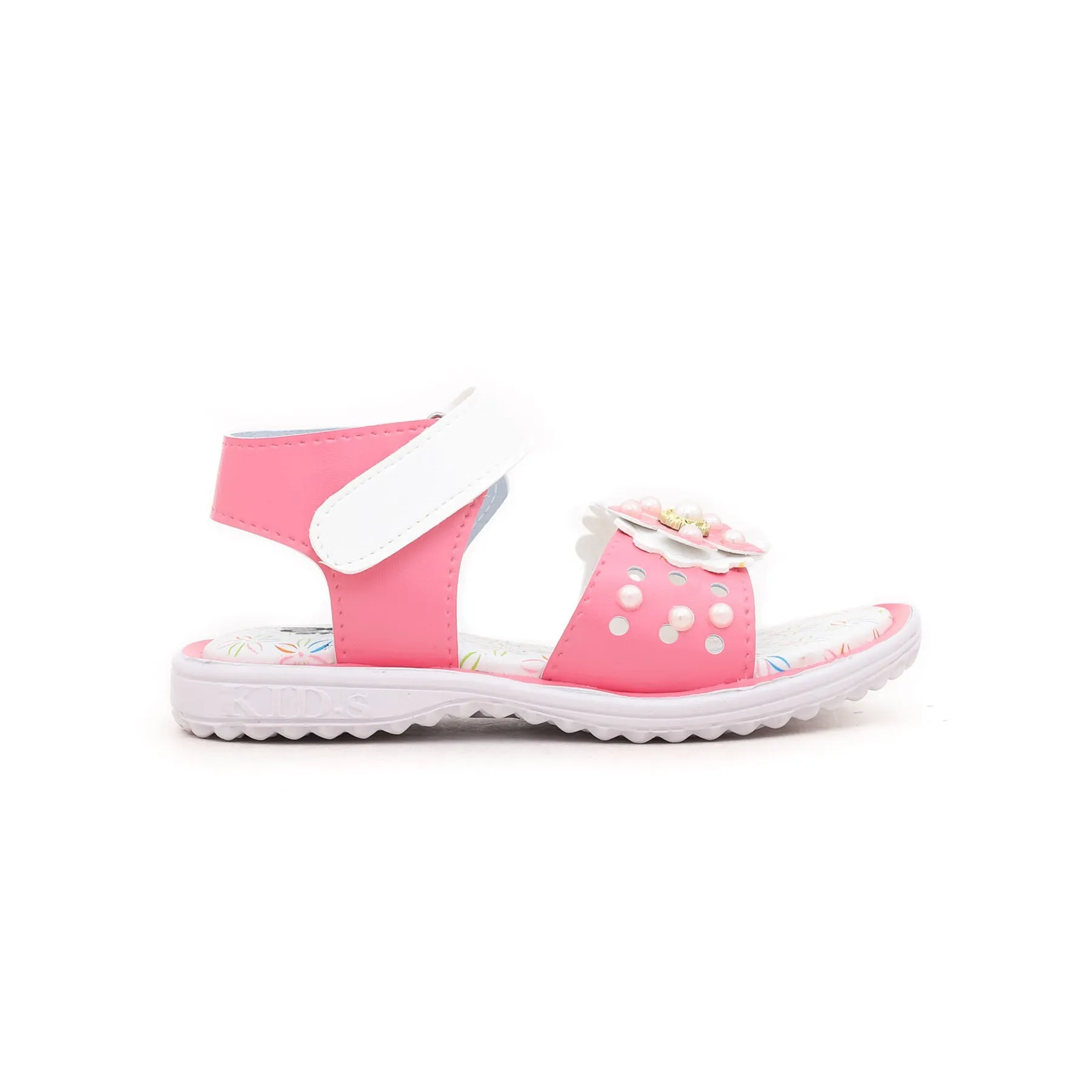 Girls Pink Casual Sandal KD7474