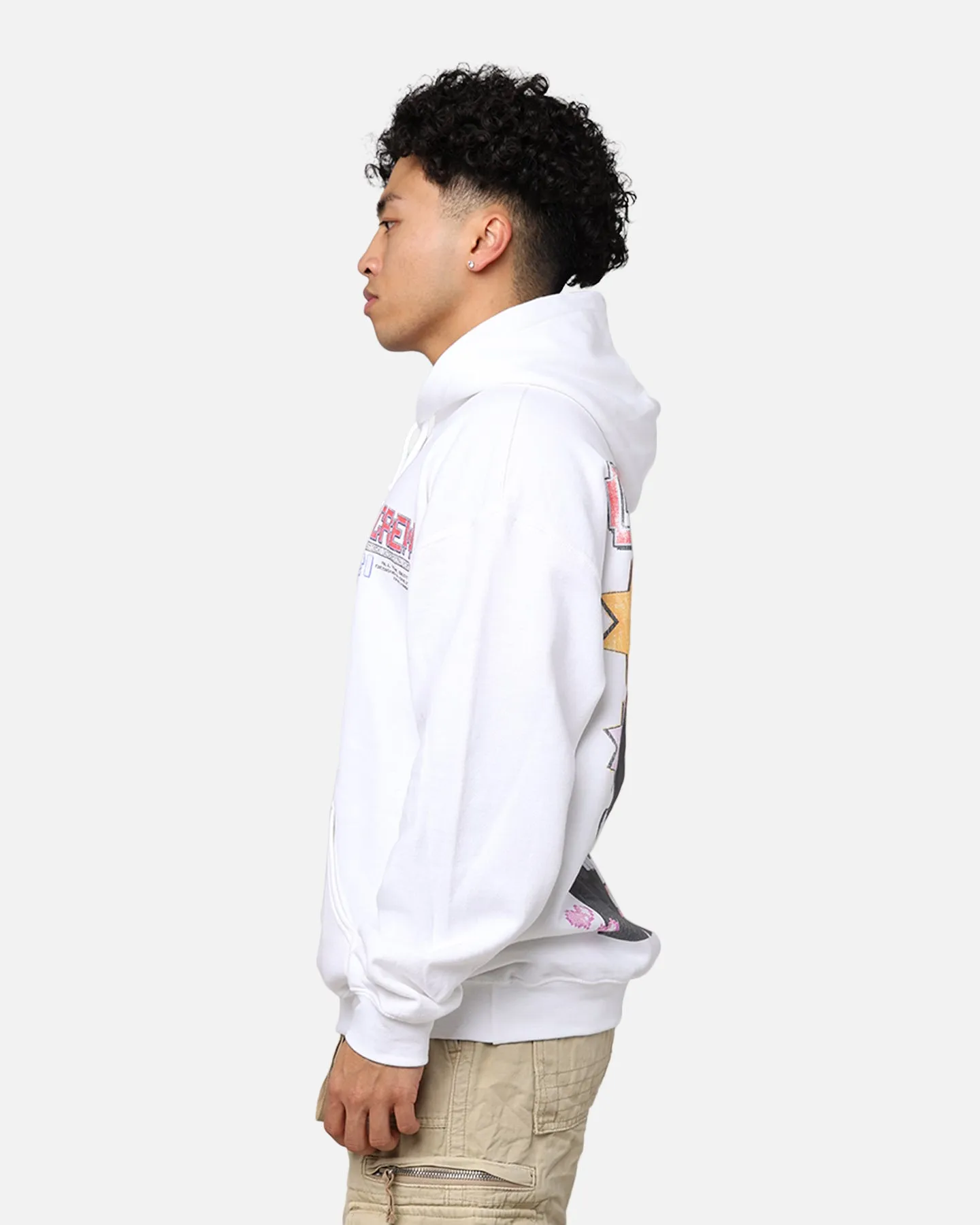 Goat Crew Demi Anime Hoodie White